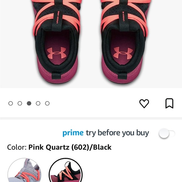 Under armour women’s sneakers size 11 - Picture 3 of 4